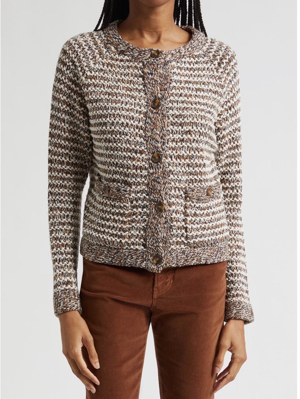 Veronica Beard Christina Cardigan with Pockets Size XS